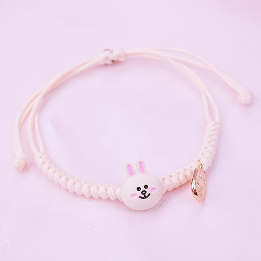 Bracelet Simple Korean Style Couple Student Ribbon Braided Bracelet