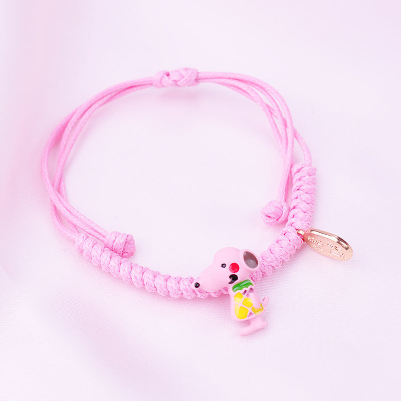 Bracelet Simple Korean Style Couple Student Ribbon Braided Bracelet